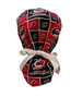 Women's Carolina Hurricanes Squares Ponytail Ponytail Surgical Scrub Hat, 2 Styles, Adjustable, Handmade, Optional Buttons