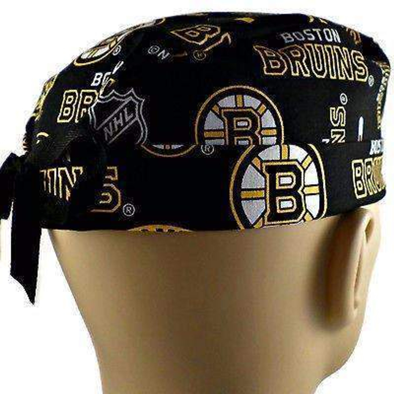 boston bruins scrub cap