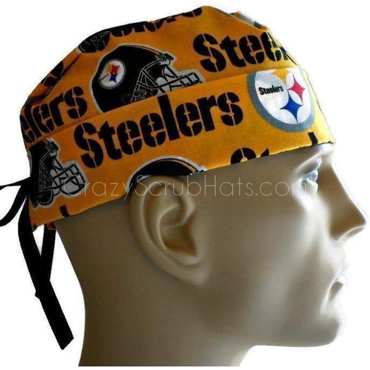 steelers scrub cap