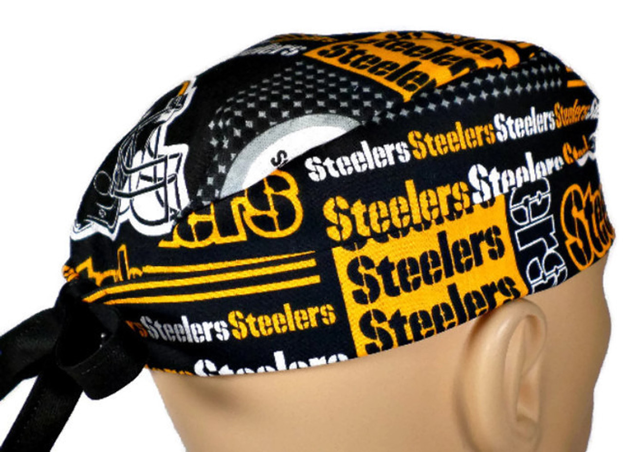 steelers scrub cap