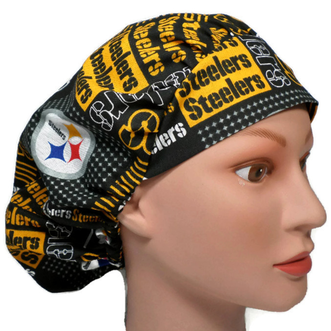 steelers scrub cap