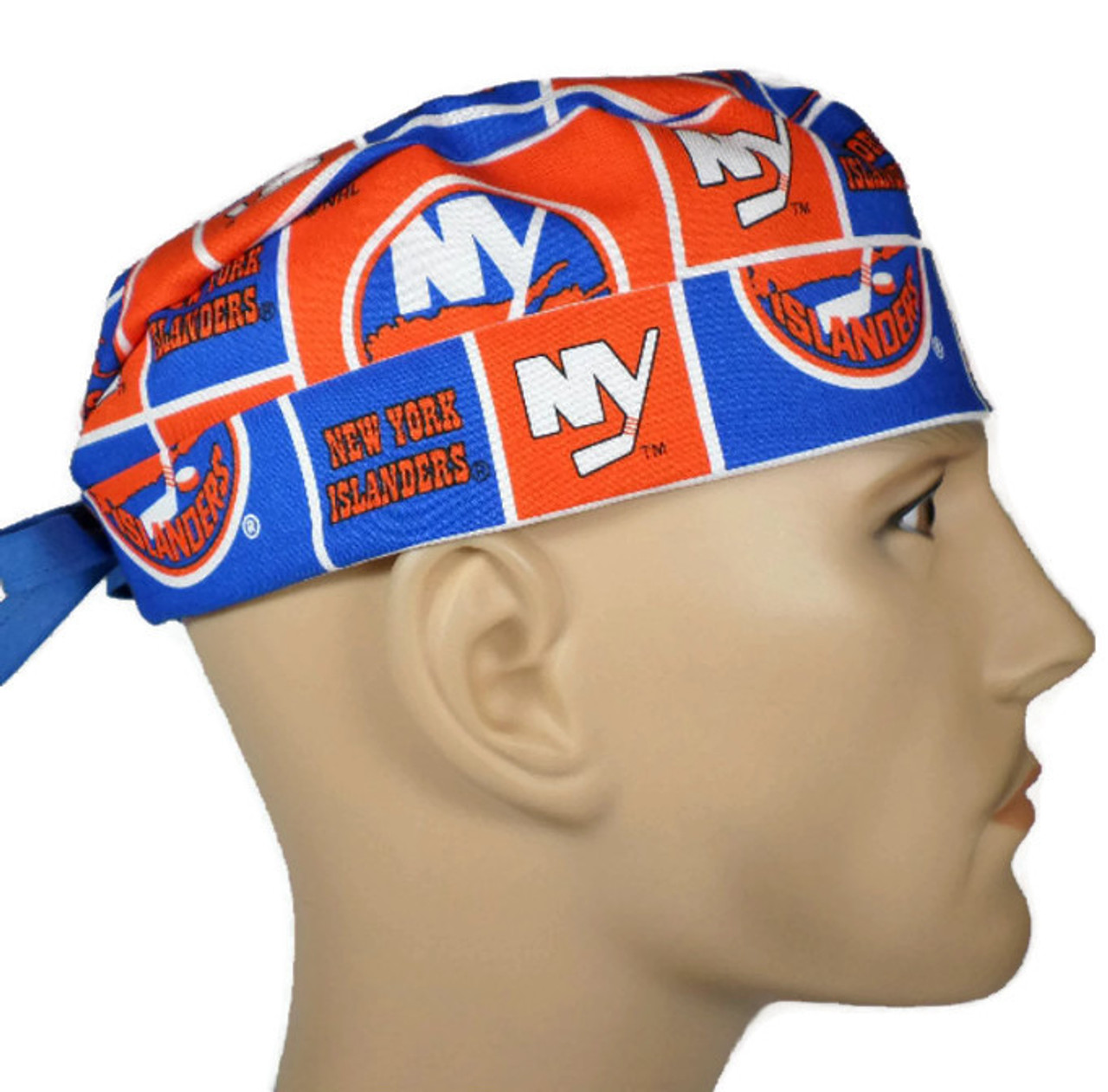 Nhl New York Islanders Theme Scrub Hat