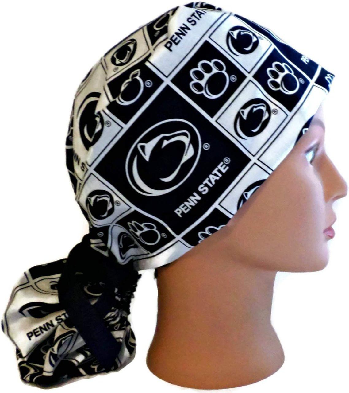 Ponytail Surgical Scrub Hat, Plain 