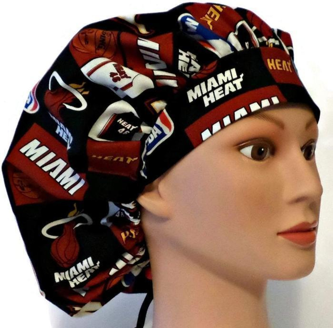 Women's Chicago Cubs Blue Bouffant Surgical Scrub Hat, Adjustable with  elastic and cord-lock, Handmade - Crazy Caps Scrub Hats