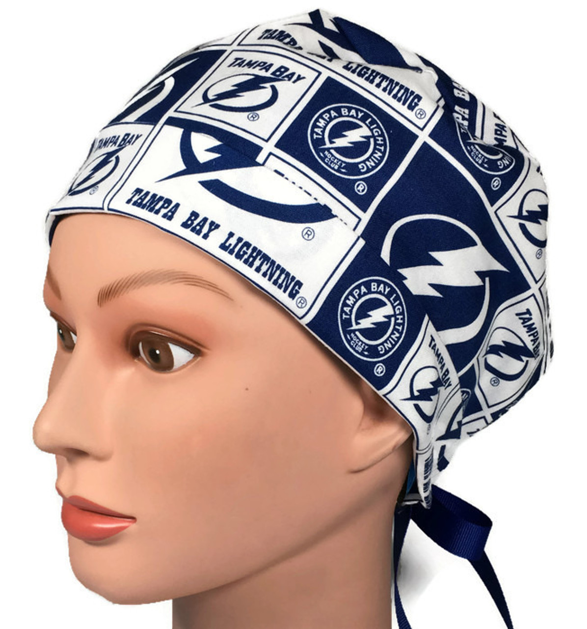 Men's Seattle Seahawks Squares Unlined Surgical Scrub Hat, Optional  Sweatband, Handmade - Crazy Caps Scrub Hats