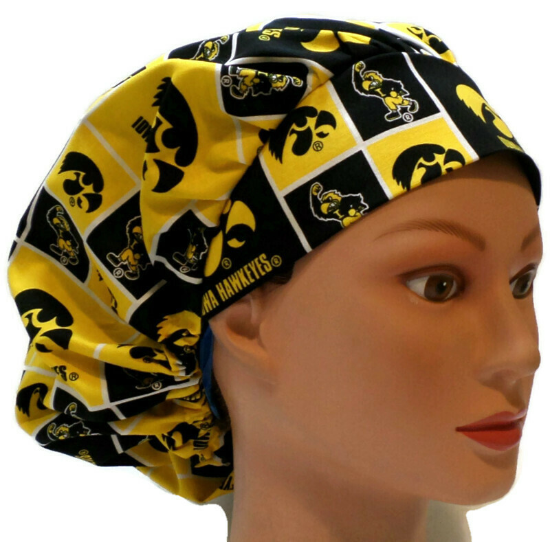 Women's Iowa Hawkeyes Squares Bouffant 