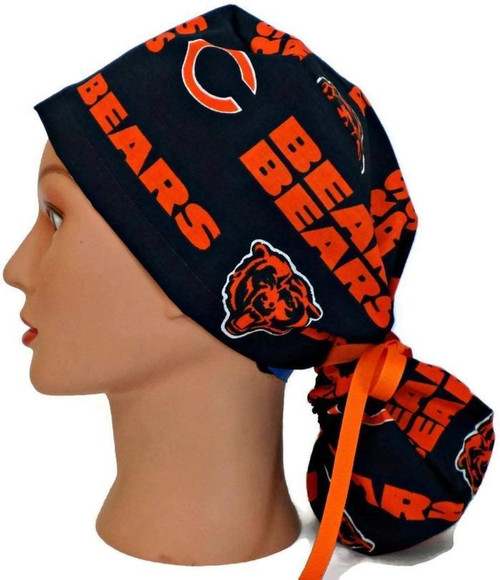 Women's Chicago Bears Navy Ponytail 