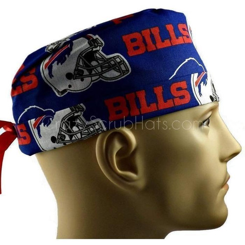 Men's Buffalo Bills Blue Surgical Scrub 