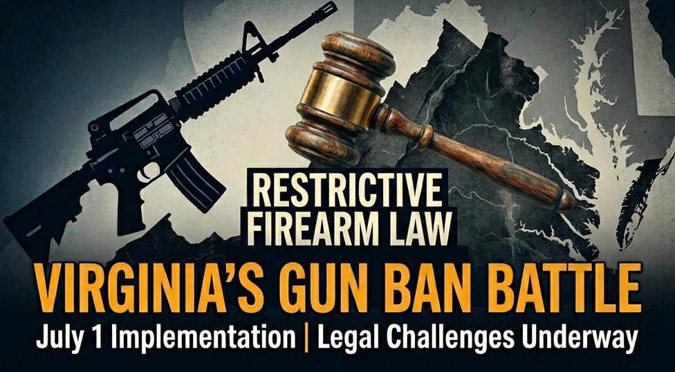 Virginia's New Semi-Auto Firearm Ban Faces Immediate Constitutional Challenges