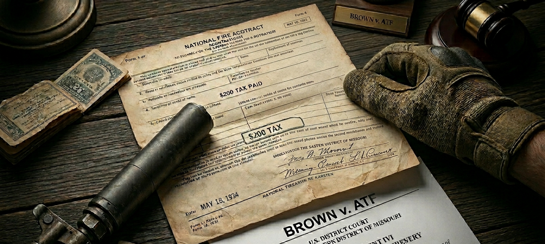 Federal Lawsuit Questions the Future of the National Firearms Act