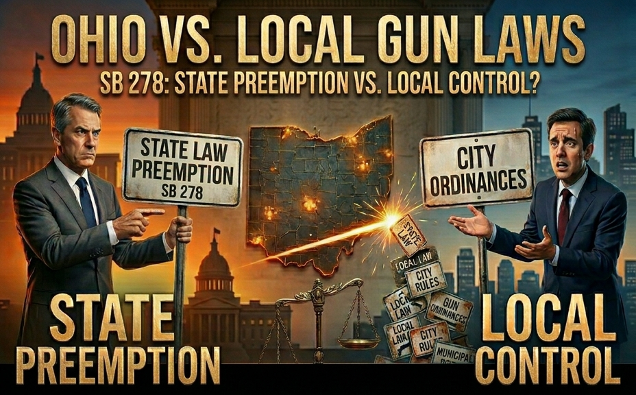 Ohio Senate Passes Bill to Stop Local Gun Control and Protect 2A Rights