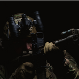 DOT EHS-1 holographic sight mounted on rifle