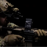 DOT EHS-1 holographic sight mounted on rifle