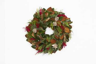 Winter whimsy wreath