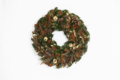 Golden Woodlands wreath