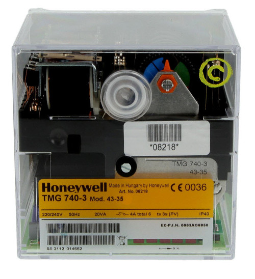 Honeywell TMG 740-3 mod. 43-35, Satronic 08218U, Combined burner control unit