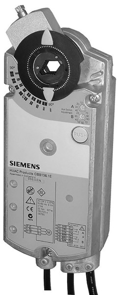 Siemens GIB335.1E Rotary air damper actuator 3-position