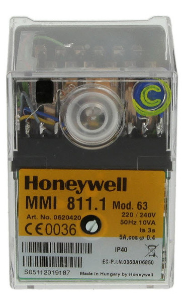 Honeywell MMI 811 mod. 63 Satronic 0620420U, Gas burner control unit