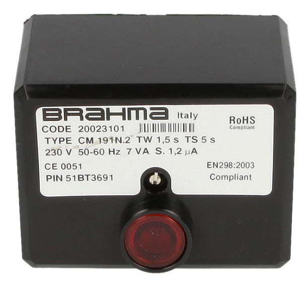 Brahma 20023101, CM191N.2 gas burner control unit