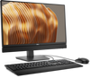 Off center shot of the front of the Dell Pro 24 With mouse and keyboard