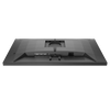 Rear view of Philips Evnia gaming monitor with USB-C port, HDMI, DisplayPort, and tilt-only stand