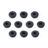 JABRA ENGAGE 65/75 MONO HEADSET LEATHERETTE EAR CUSHION, BLACK 10PCS (14101-61)
