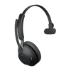 JABRA WIRELESS EVOLVE2 65 MS MONO BLUETOOTH HEADSET W/CHARGING STAND + LINK 380C BT,USB-C (26599-899-889)