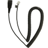 JABRA QD TO RJ9 COILED CORD FOR CISCO PHONE, 2M (8800-01-37)