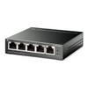 TP LINK TL-SG105PE, 5-PORT GIGABIT EASY SMART SWITCH WITH 4-PORT POE+, 5 YEARS WARRANTY