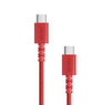 Image for ANKER POWERLINE SELECT+ USB-C TO USB-C 2.0 CABLE 1.8M - RED NYLON - A8033T91 Madnics Online Computer Store