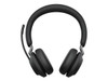 JABRA WIRELESS EVOLVE2 55 MS STEREO BLUETOOTH ANC HEADSET, LINK380A, USB-A-25599-999-999