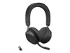 JABRA WIRELESS EVOLVE2 75 MS STEREO BLUETOOTH ANC HEADSET + LINK 380A BT,USB-A-27599-999-999