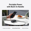 ANKER NANO 10K 30W POWER BANK WITH BUILT- IN USB-C CABLE (BLACK) - A1259H11