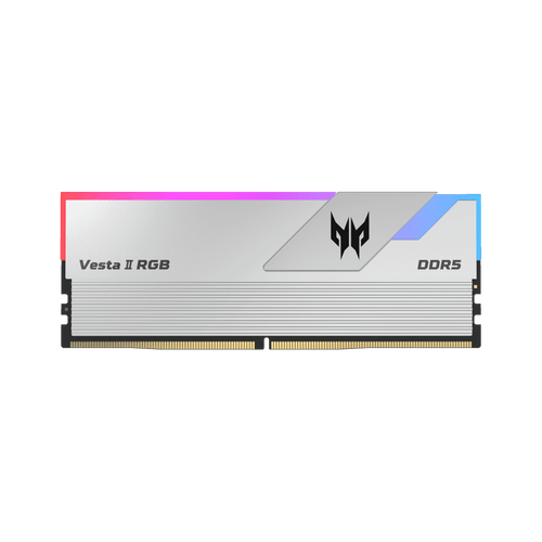 2GB (16GBx2) Silver RGB DDR5 Desktop Memory - 0 2GB (16GBx2) Silver RGB DDR5 Desktop Memory - 0