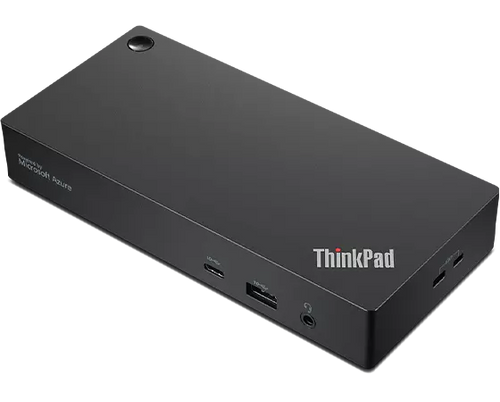 Lenovo ThinkPad Universal USB-C Smart Dock 100W Power Delivery 4K Triple Displays 2xDP