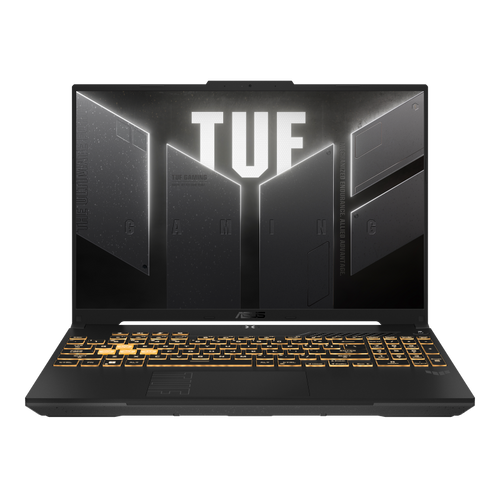 Front view of the TUF Gaming F16 Laptop