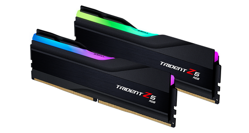 Profile view of the left side of the DDR5 128GB (2×64GB) Kit