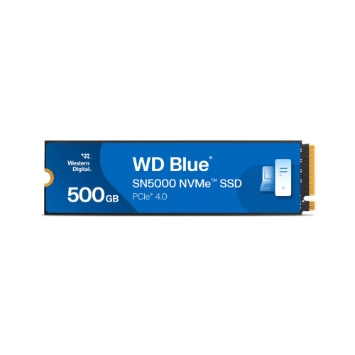 Front view of the m 2 500GB SSD