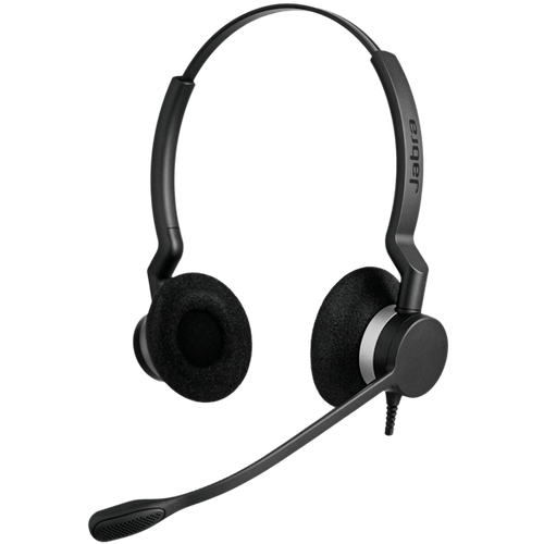 Image for JABRA CORDED BIZ 2300 UC DUO HEADSET, USB-A (2399-829-109) Madnics Online Computer Store