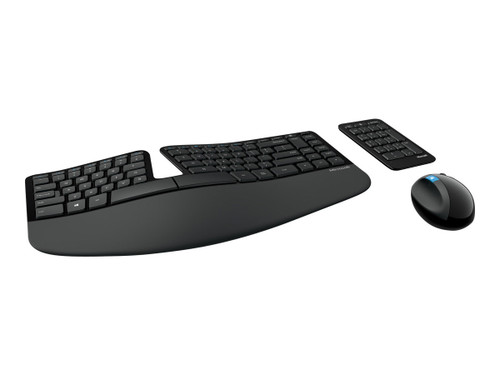 Image for MICROSOFT SCULPT ERGONOMIC DESKPTOP MOUSE & KEYBOARD (BLACK) - L5V-00031 Madnics Online Computer Store