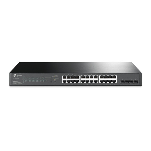 Image for TP LINK TL-SG2428P, JETSTREAM 28-PORT GIGABIT SMART SWITCH WITH 24-PORT POE+ Madnics Online Computer Store