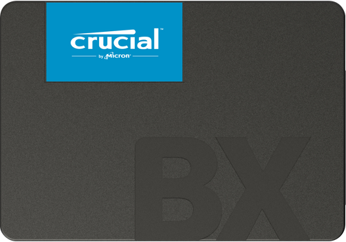 CRUCIAL BX500 500GB, 2.5" INTERNAL SATA SSD, 550R/500W MB/S, 3YR WTY - CT500BX500SSD1