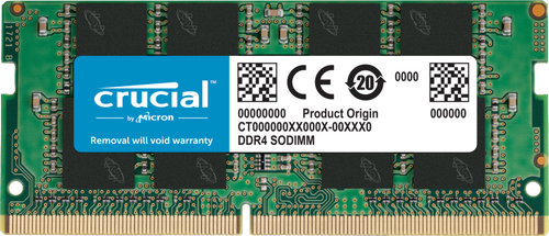 Image for CRUCIAL 8GB DDR4 NOTEBOOK MEMORY, PC4-25600, 3200MHZ, UNRANKED, LIFE WTY - CT8G4SFRA32A Madnics Online Computer Store