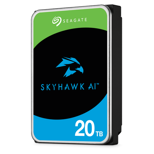 SEAGATE SKYHAWK SURVEILLANCE AI INTERNAL 3.5" SATA DRIVE, 10TB, 6GB/S, 7200RPM, 3YR WTY - ST10000VE001