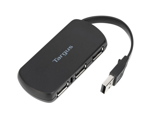 Image for TARGUS ACH114AU, 4 PORT VALUE HUBEXPAND1 USB PORT TO 4CABLE STORES UNDER HUB FOR TRAVEL - ACH114AU Madnics Online Computer Store