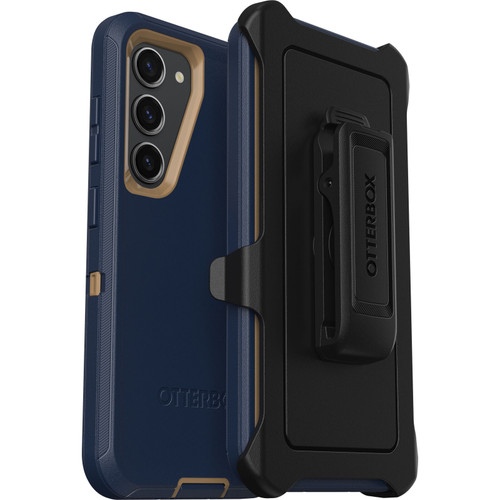 Image for OtterBox Defender Samsung Galaxy S23 5G (6.1') Case Blue Suede Shoes (77-91041) Madnics Online Computer Store