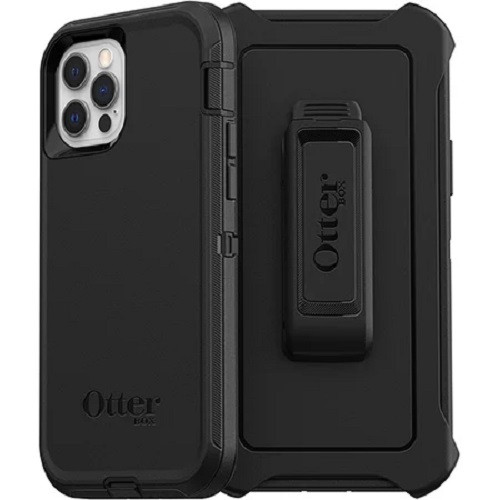 Image for OtterBox Defender Apple iPhone 12 / iPhone 12 Pro Case Black - (77-65401) Rugged Madnics Online Computer Store