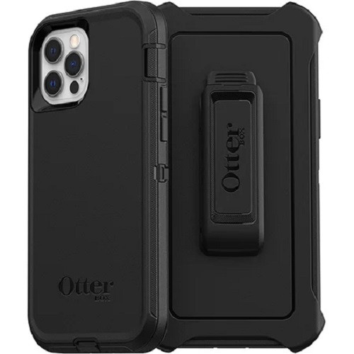 OtterBox Defender Apple iPhone 12 / iPhone 12 Pro Case Black - (77-65401) Rugged