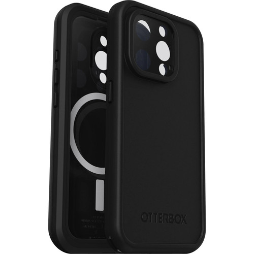 Image for OtterBox Fre MagSafe Apple iPhone 15 Pro (6.1') Case Black - (77-93405) Madnics Online Computer Store