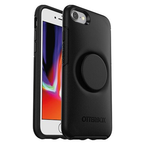 Image for OtterBox Otter + Pop Symmetry Apple iPhone SE (3rd & 2nd Gen) and iPhone 8/7 Case Black (77-61655) Madnics Online Computer Store